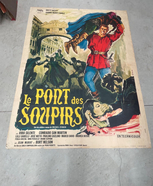 LE PONT DES SOUPIRS MOVIE POSTER ORIGINAL (120x160) VIRA SILENTI