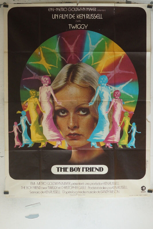 THE BOY FRIEND MOVIE POSTER ORIGINAL (120x160) TWIGGY