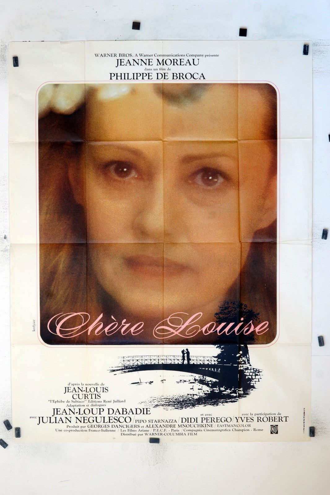 CHÈRE LOUISE JEANNE MOREAU ORIGINAL MOVIE POSTER 120x160