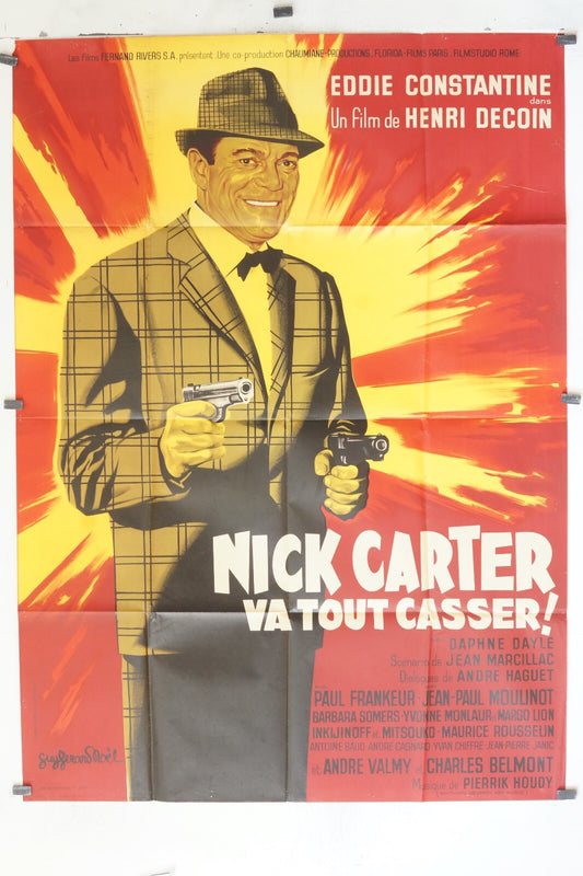 NICK CARTER VA TOUT CASSER ! MOVIE POSTER ORIGINAL (120x160), Constantine