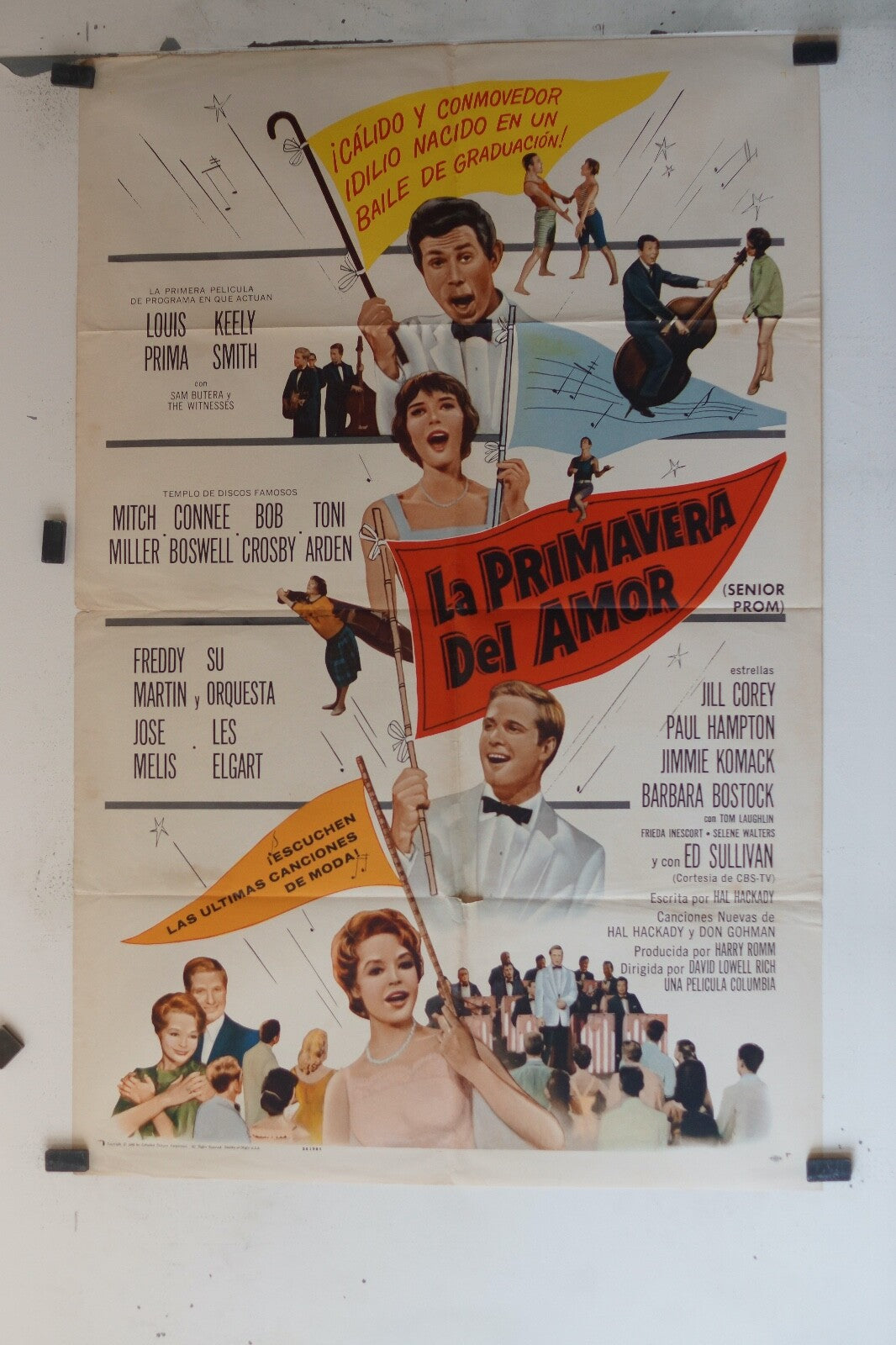 LA PRIMAVERA DEL AMOR (70X100)ORIGINAL MOVIE POSTER JILL COREY – PAUL HAMPTON