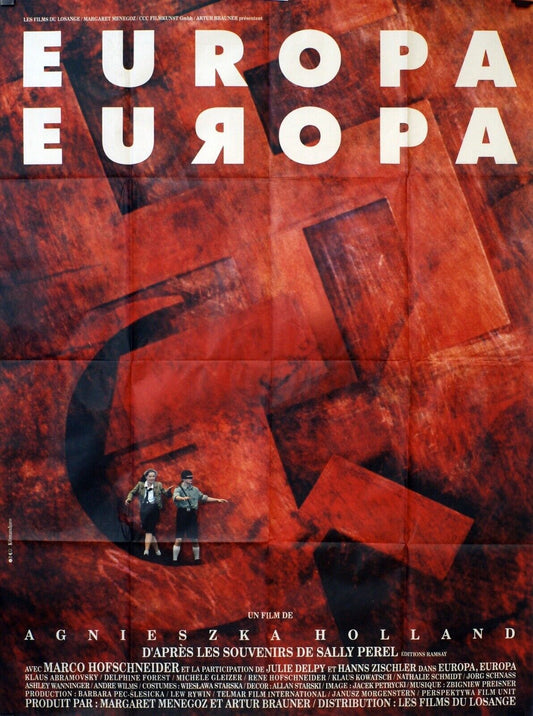 EUROPA EUROPA ORIGINAL MOVIE POSTER 120X160 AGNIESZKA HOLLAND