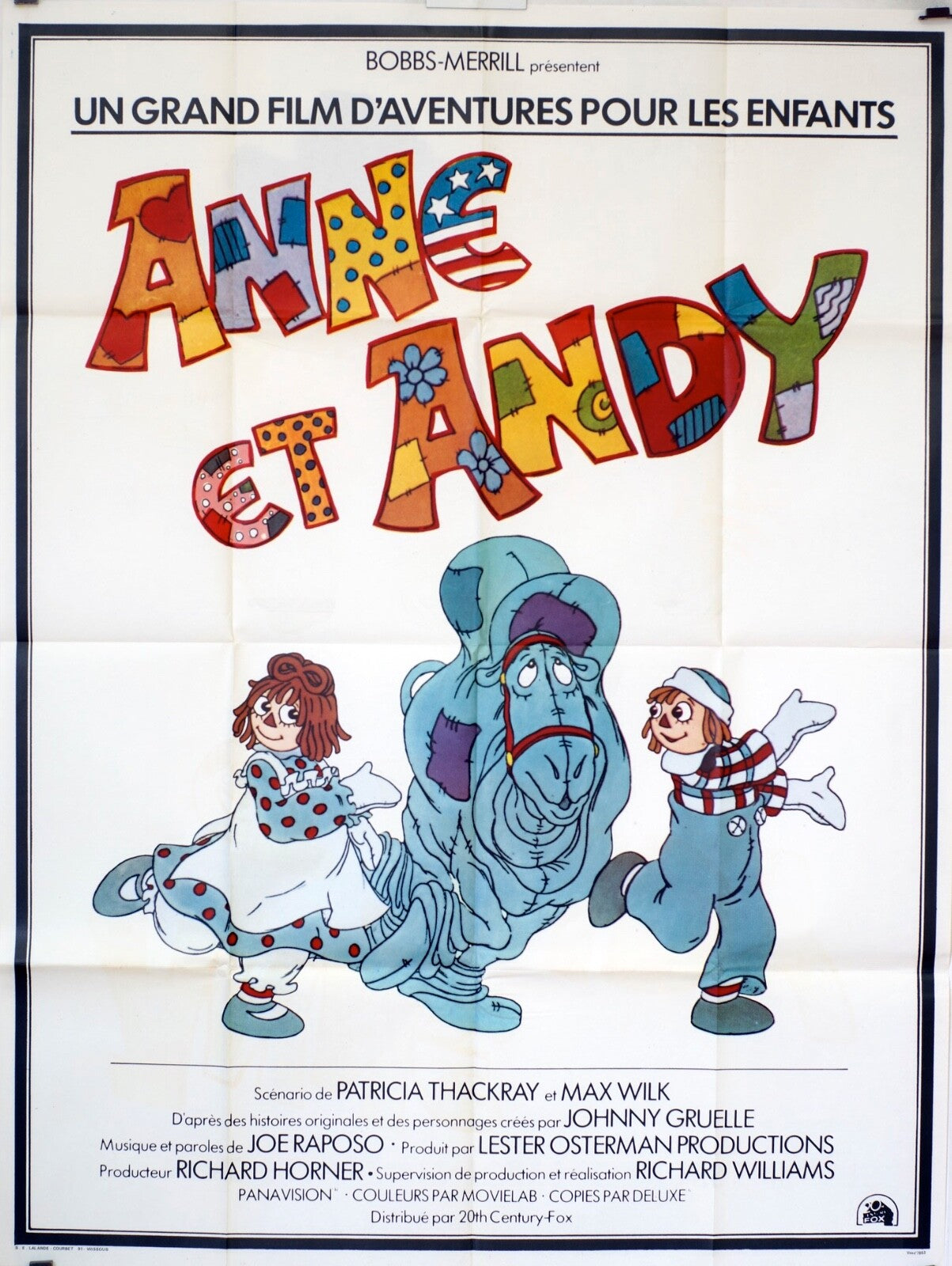 ANNE ET CANDY MOVIE POSTER ORIGINAL (120X160)  MAX WILK