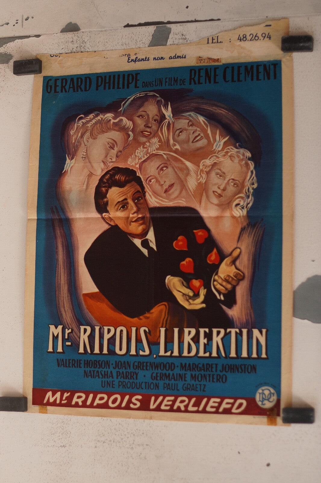 MR. RIPOIS , LIBERTIN (French Edition) ORIGINAL 30x55