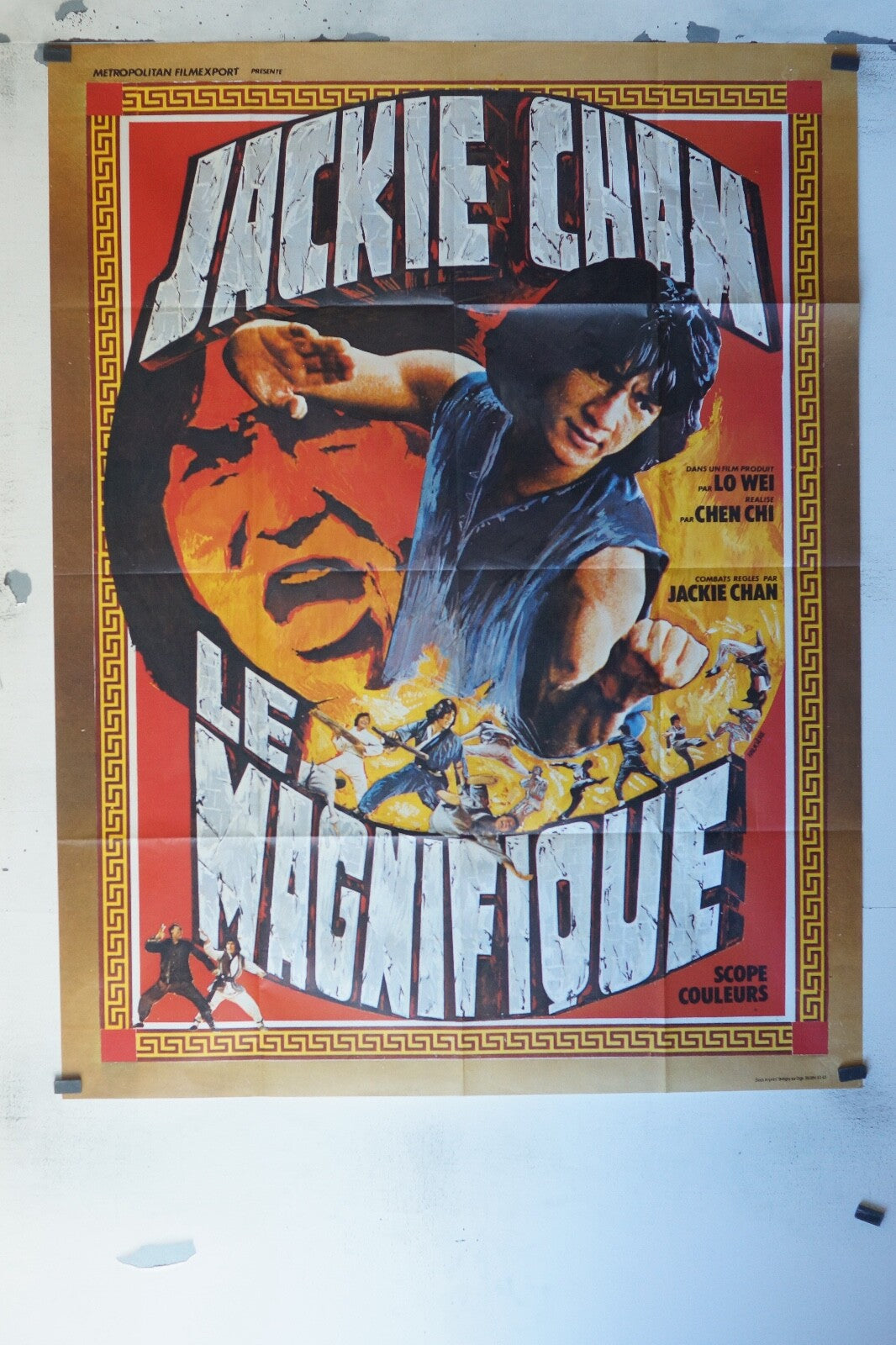 LE MAGNIFIQUE MOVIE POSTER ORIGINAL 120x160 JACKIE CHANG