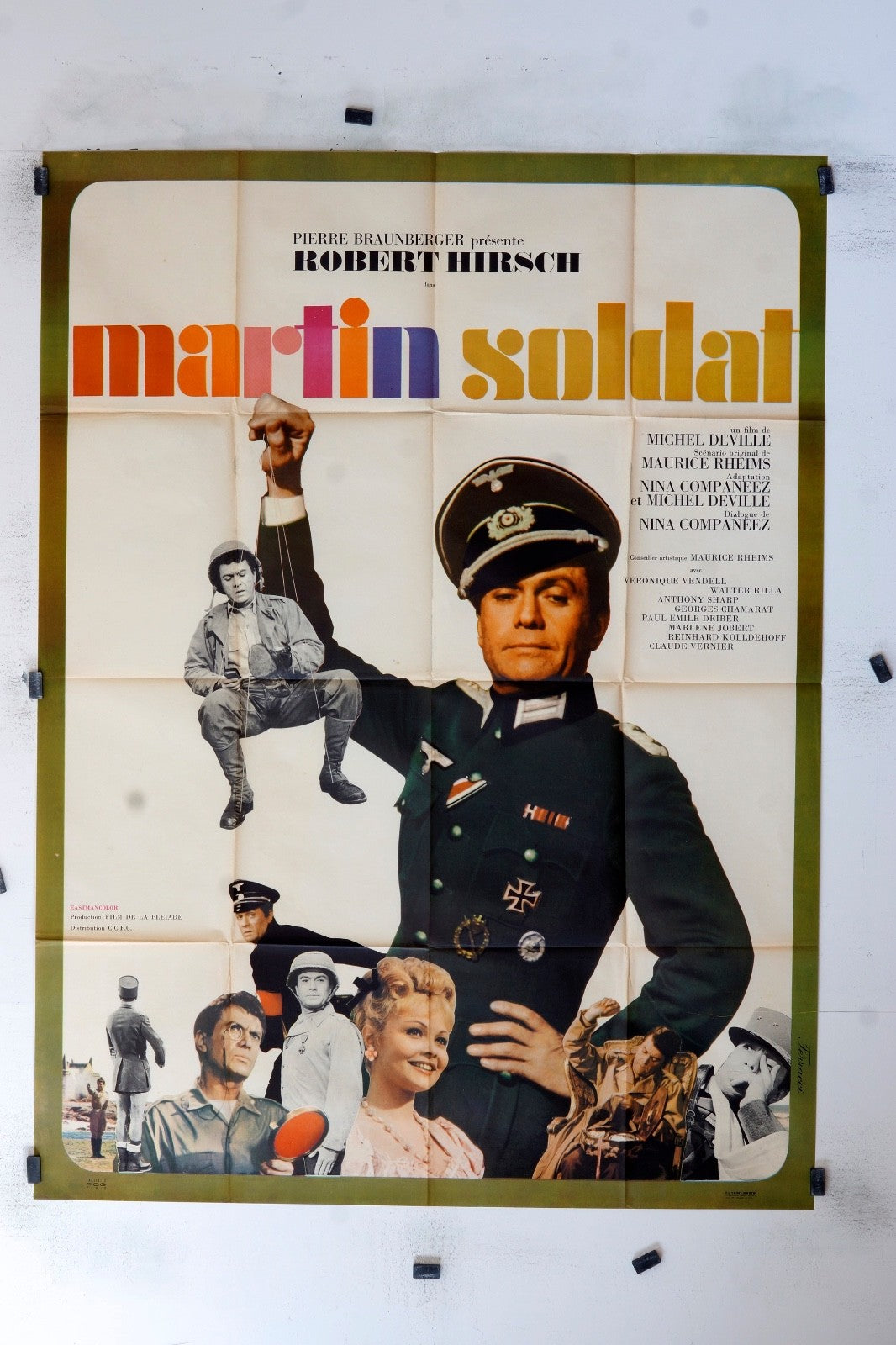 MARTIN SOLDAT ROBERT HIRSCH ORIGINAL MOVIE POSTER 120x160