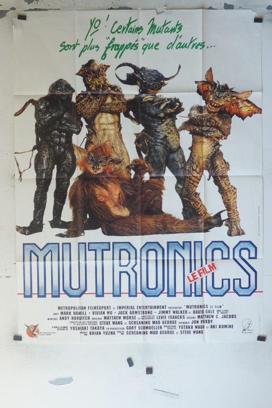 MUTRONICS MOVIE POSTER ORIGINAL 120x160 MARK HAMILL