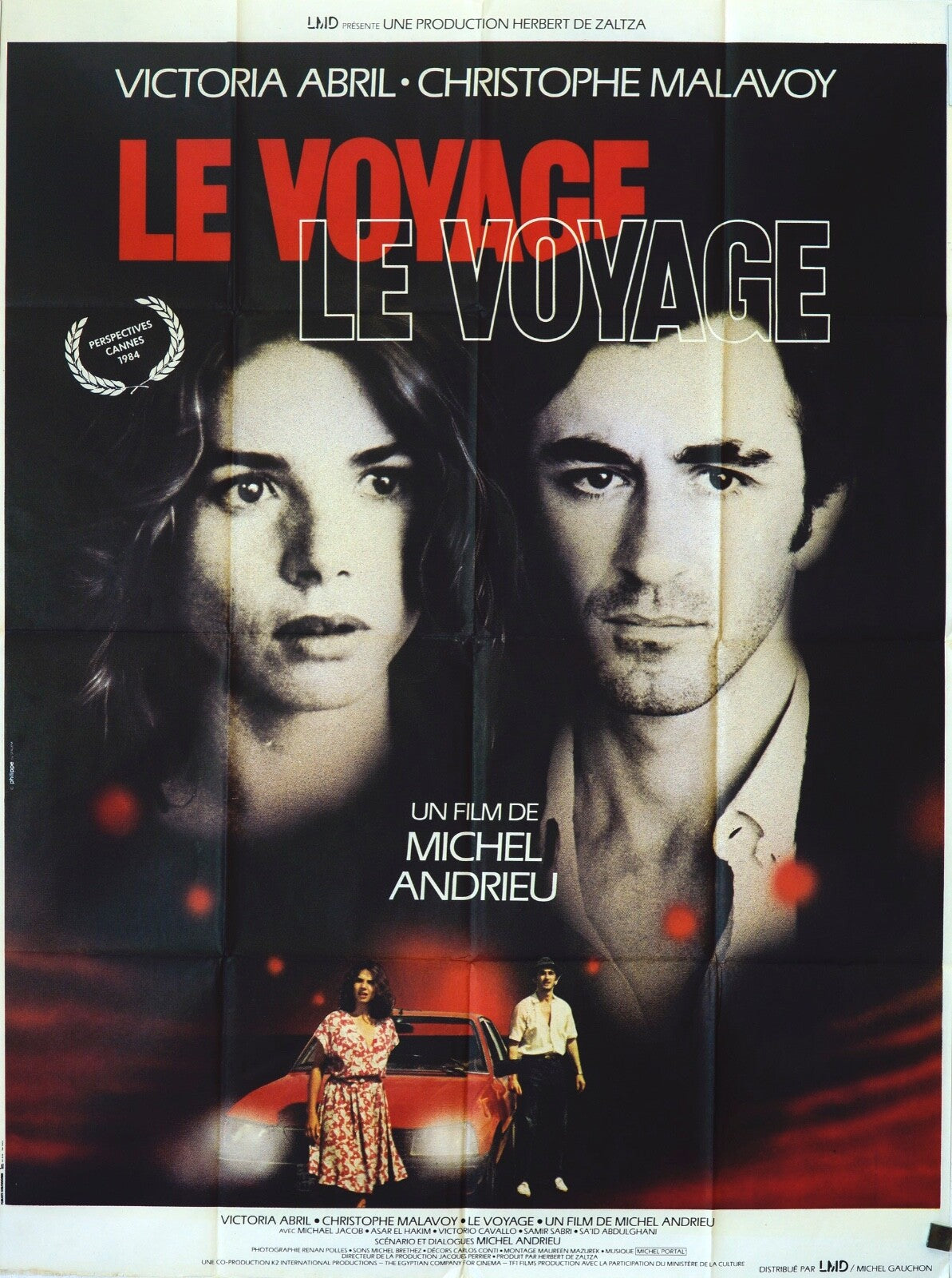 LE VOYAGE, LE VOYAGE ORIGINAL MOVIE POSTER 120x160  VICTORIA ABRIL