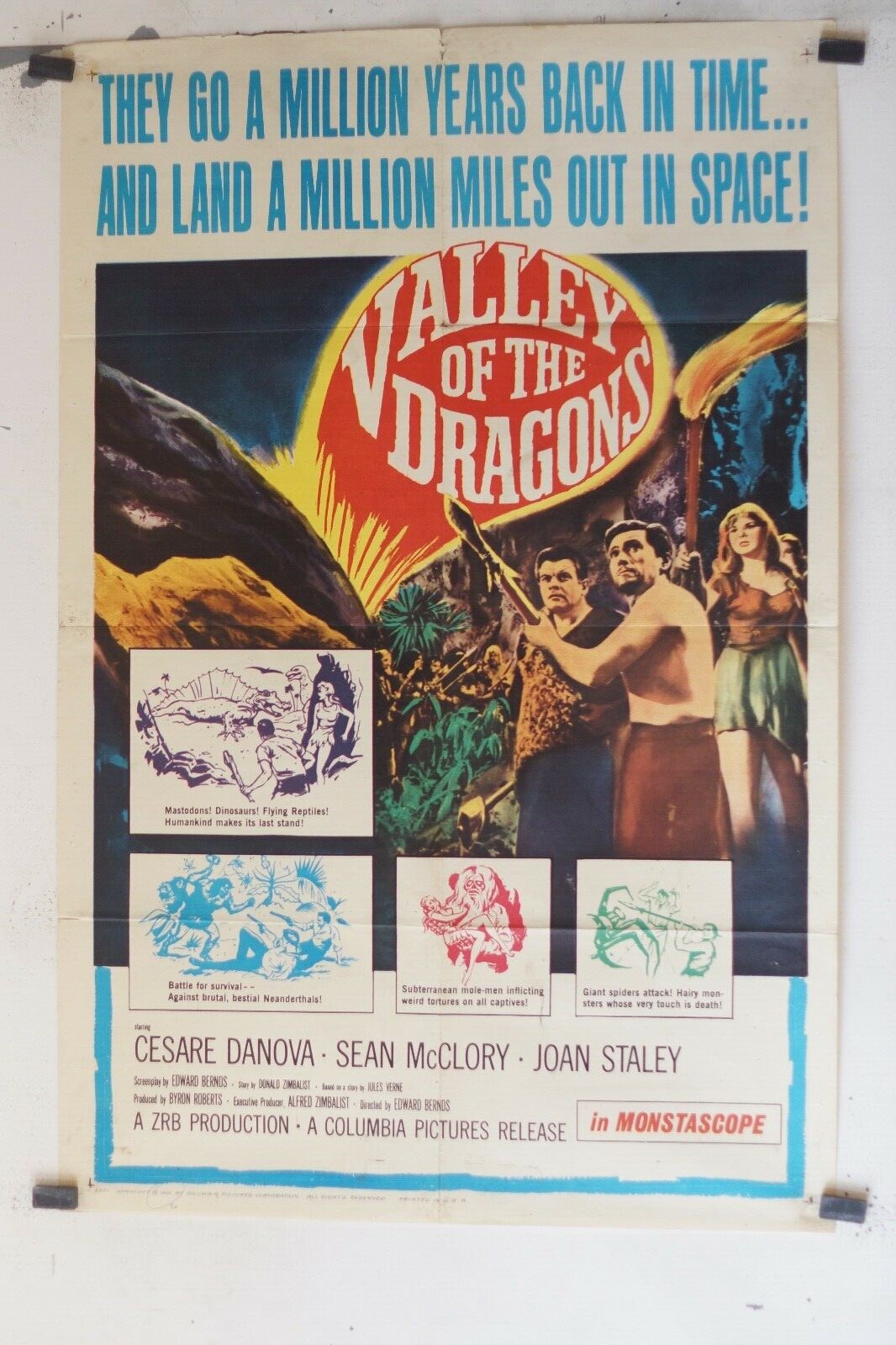 VALLEY OF THE DRAGONS ORIGINAL 69x103