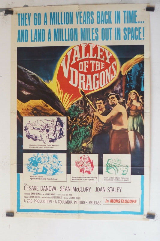 VALLEY OF THE DRAGONS ORIGINAL 69x103
