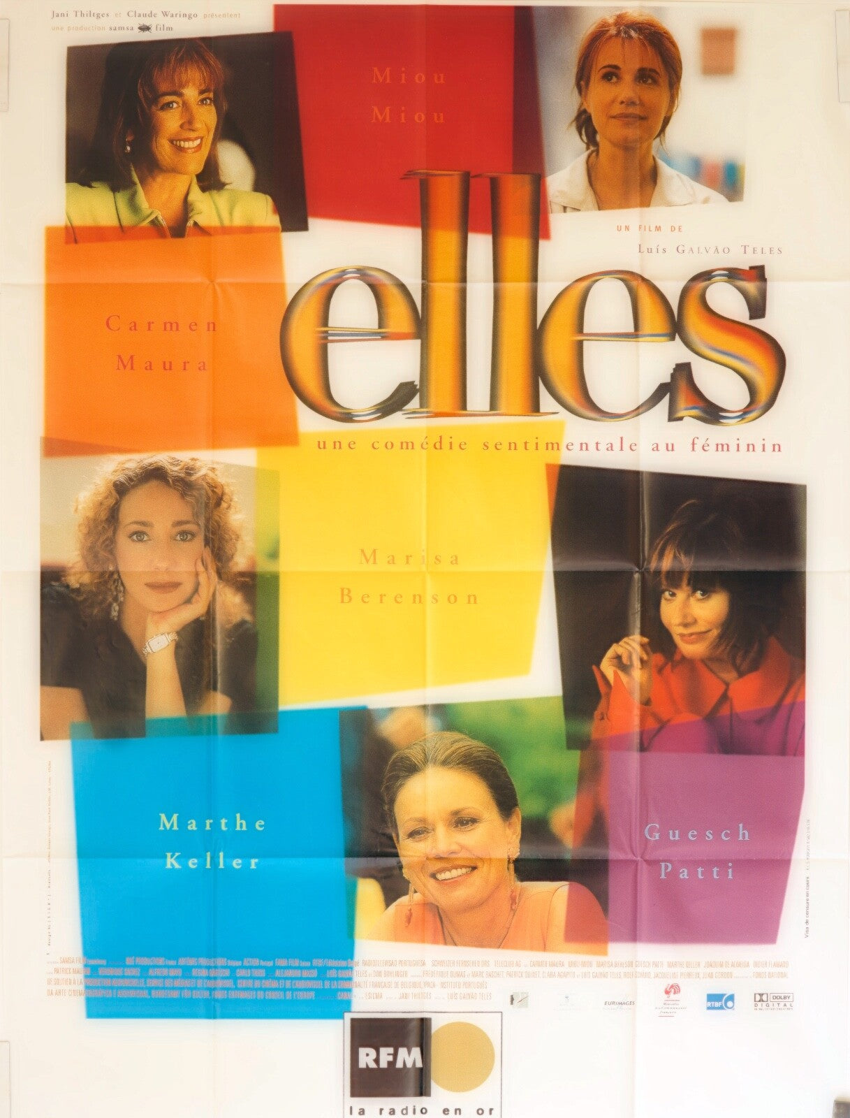 ELLES MOVIE POSTER ORIGINAL (120X160) MARTHE KELLER