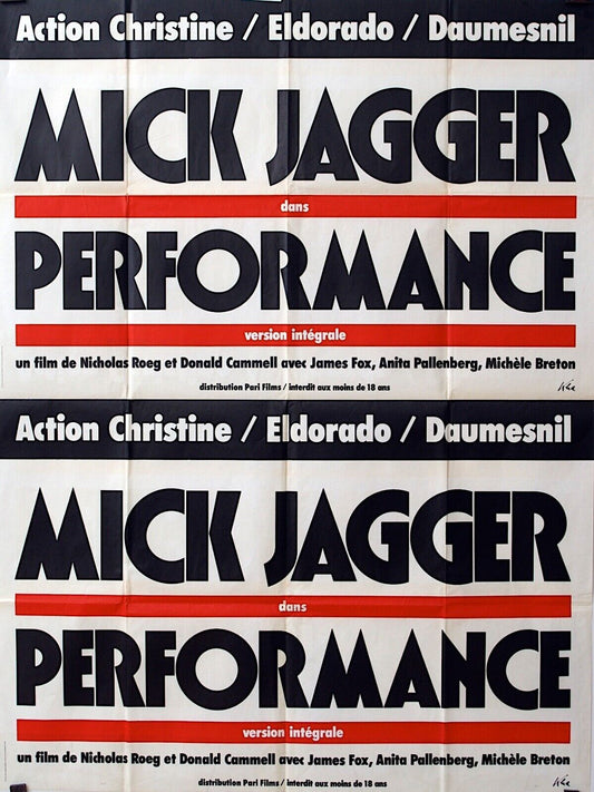 PARIS BRÛLE T-IL ? POSTER ORIGINAL (120X160) JEAN-PAUL BELMONDO