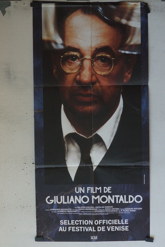 LES LUNETTES D’OR POSTER ORIGINAL 60x160 GIULIANO MONTALDO
