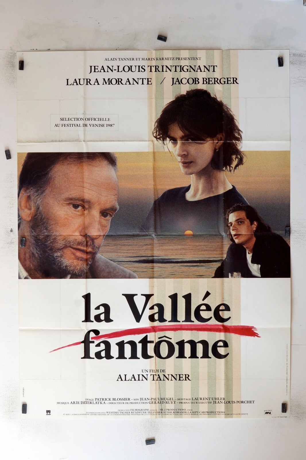 LA VALLÉE FANTÔME ALAIN TANNER 120x160 ORIGINAL MOVIE POSTER