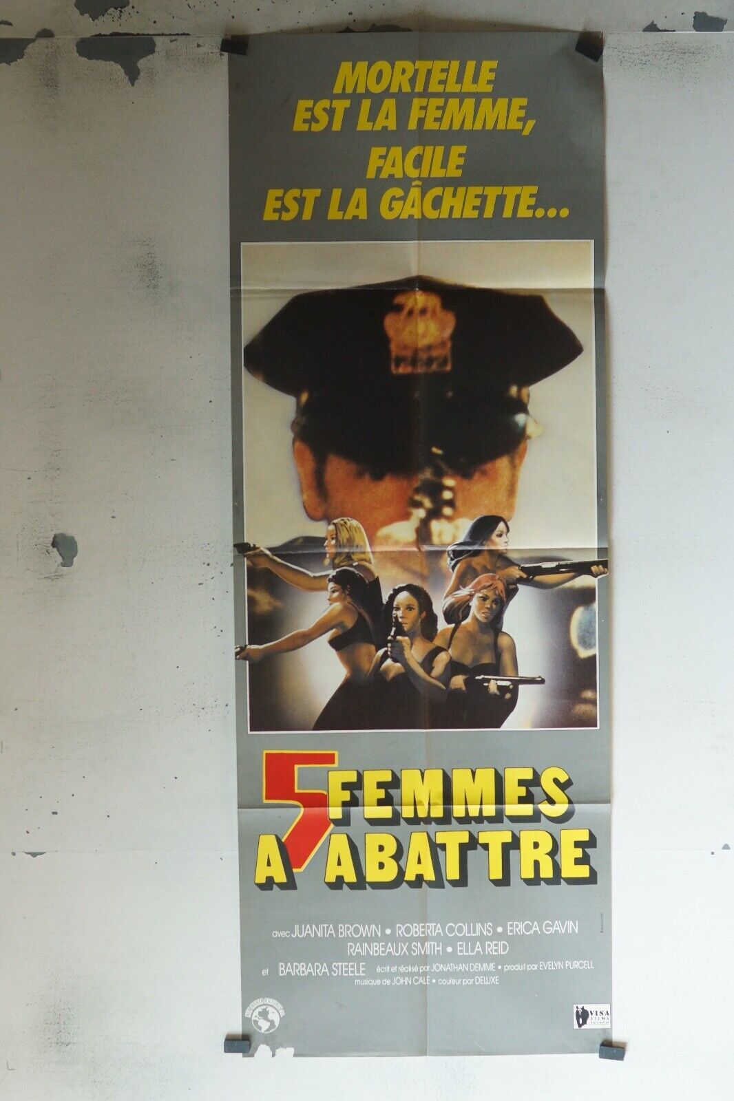 5 FEMMES À ABATTRE ORIGINAL 60x160 JUANITA BROWN