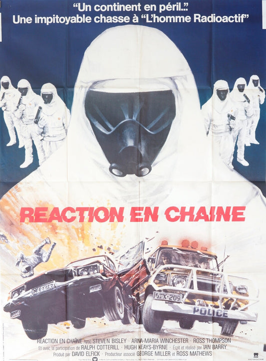 RÉACTION EN CHAINE MOVIE POSTER ORIGINAL 120x160 STEVEN BISLEY