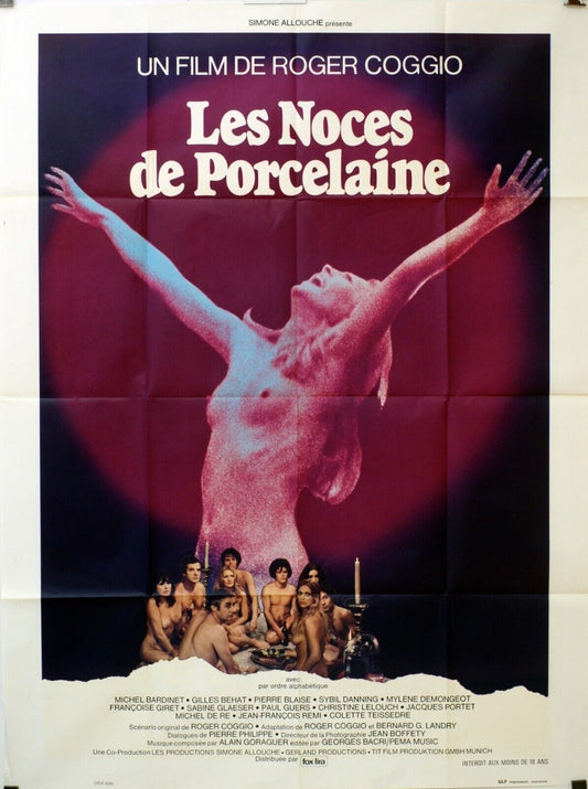 LES NOCES DE PORCELAINE MOVIE POSTER ORIGINAL 120x160 ROGER COGGIO