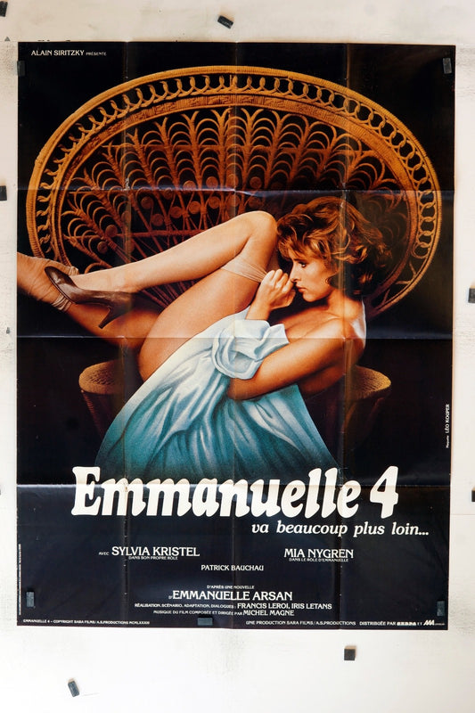 EMMANUELLE 4 SYLVIA KRISTAL MOVIE POSTER ORIGINAL 120x160