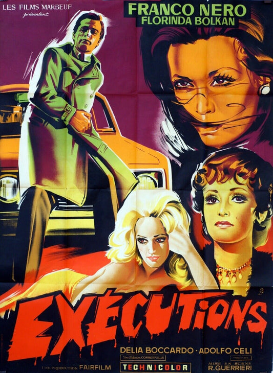 EXÉCUTIONS MOVIE POSTER ORIGINAL 120x160 EXÉCUTIONS