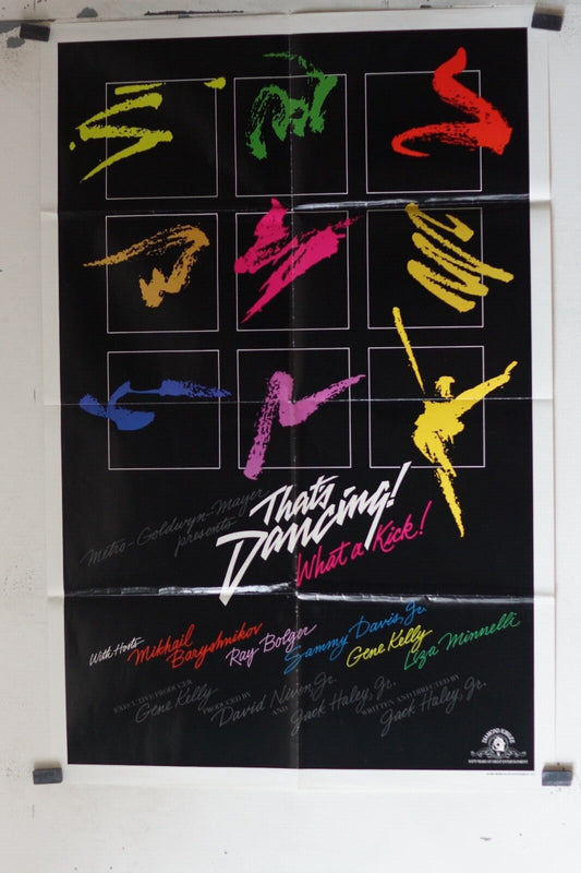 THAT’S DANCING ! MOVIE POSTER ORIGINAL (69x103), Jack Haley JR