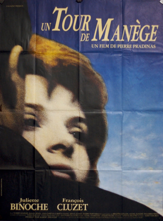 UN TOUR DE MANÈGE  JULIETTE BINOCHE MOVIE POSTER ORIGINAL 120x160