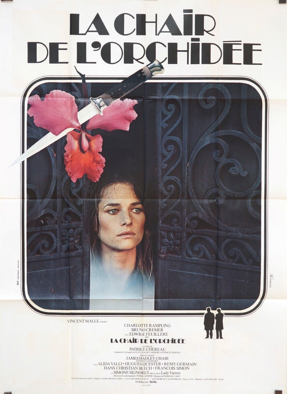 LA CHAIR DE L’ORCHIDÉE MOVIE POSTER ORIGINAL (120X160) TELLY SAVALAS