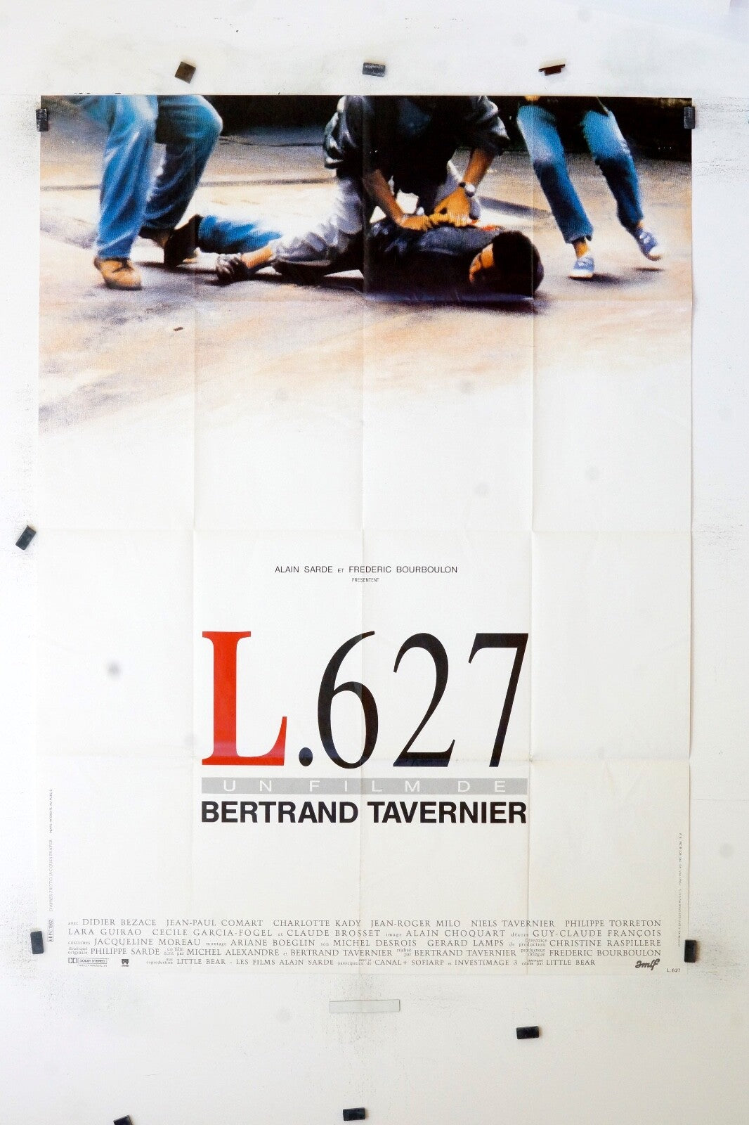 L.627  BERTRAND TAVERNIER MOVIE POSTER ORIGINAL 120x160