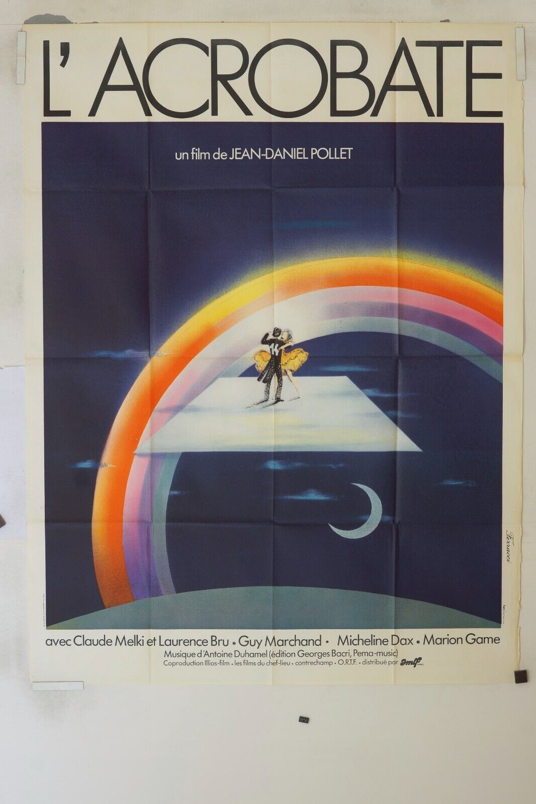 L’ACROBATE FERACCI 120 x 160 ORIGINAL MOVIE POSTER JEAN-DANIEL POLLET