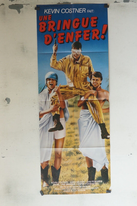 UNE BRINGUE D’ENFER 60x160 ORIGINAL POSTER KEVIN COSTNER