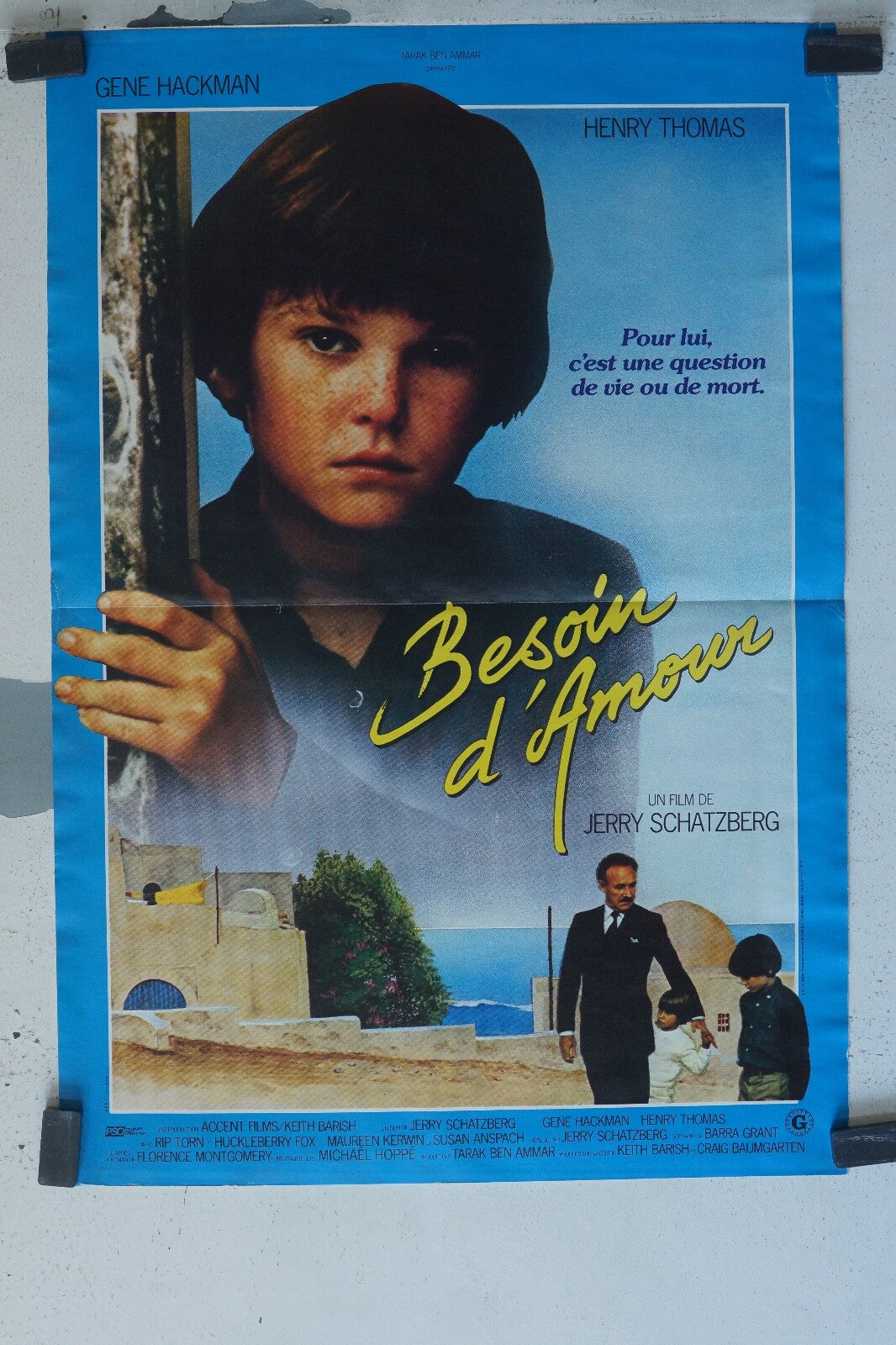 BESOIN D’AMOUR POSTER ORIGINAL (40X60) GENE HACKMAN