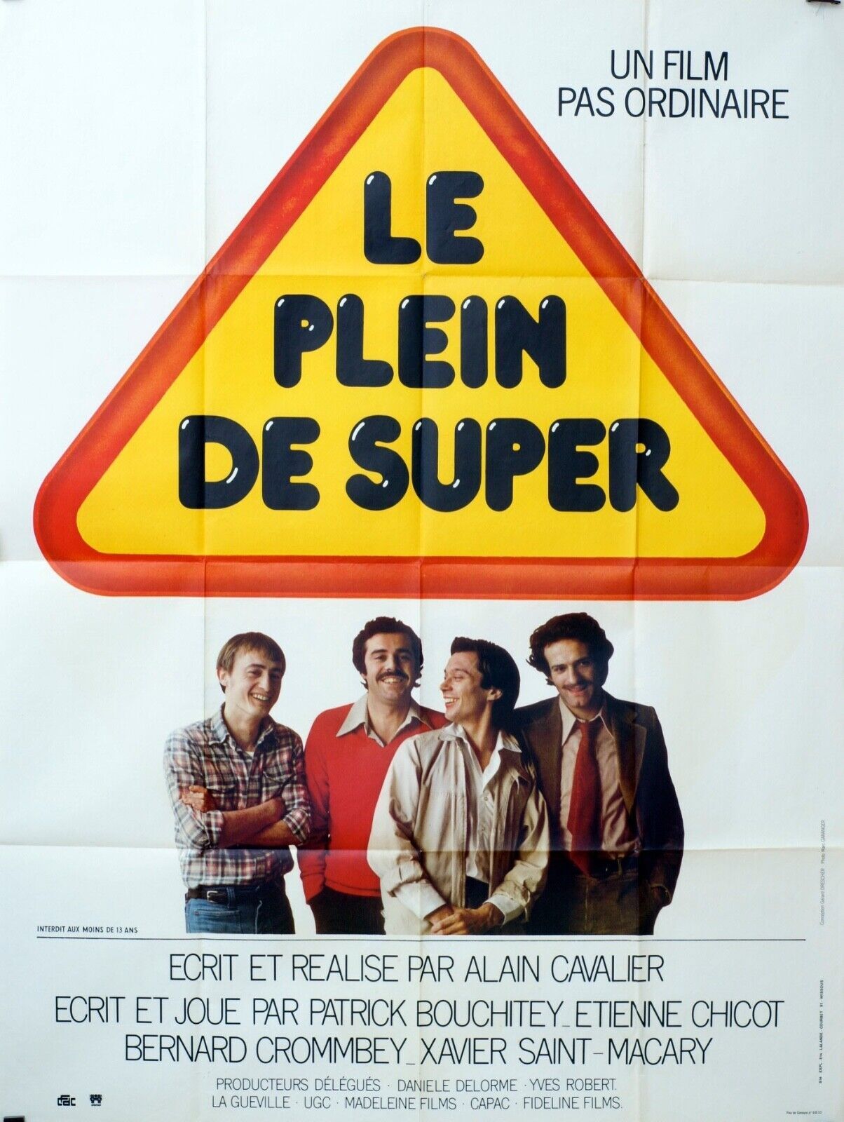 LE PLEIN DE SUPER MOVIE POSTER ORIGINAL120x160 ALAIN CAVALIER