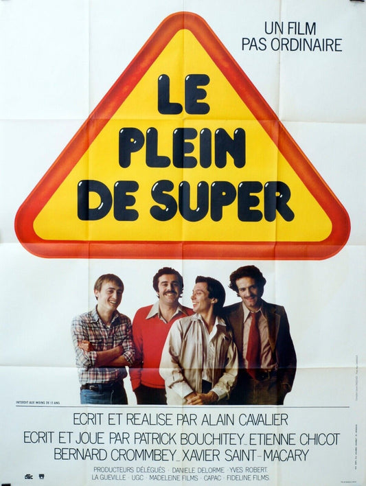 LE PLEIN DE SUPER MOVIE POSTER ORIGINAL120x160 ALAIN CAVALIER