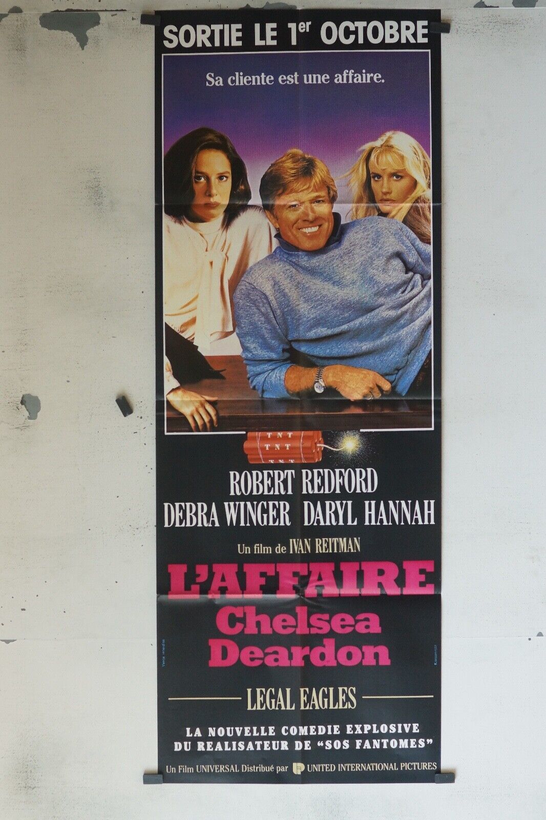 L’AFFAIRE CHELSEA DEARDON POSTER ORIGINAL 60x160 ROBERT REDFORD