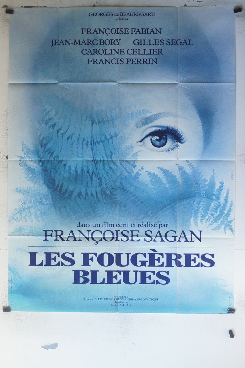 FOUGERES BLEUES (LES) ORIGINAL MOVIE POSTER 70x100 Gilles Segal 