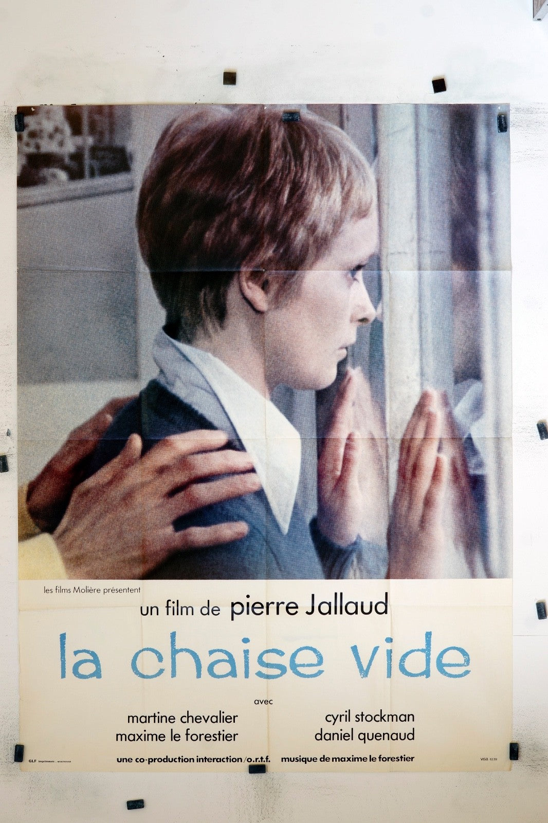 LA CHAISE DU VIDE PIERRE JALLAUD ORIGINAL MOVIE POSTER 120x160