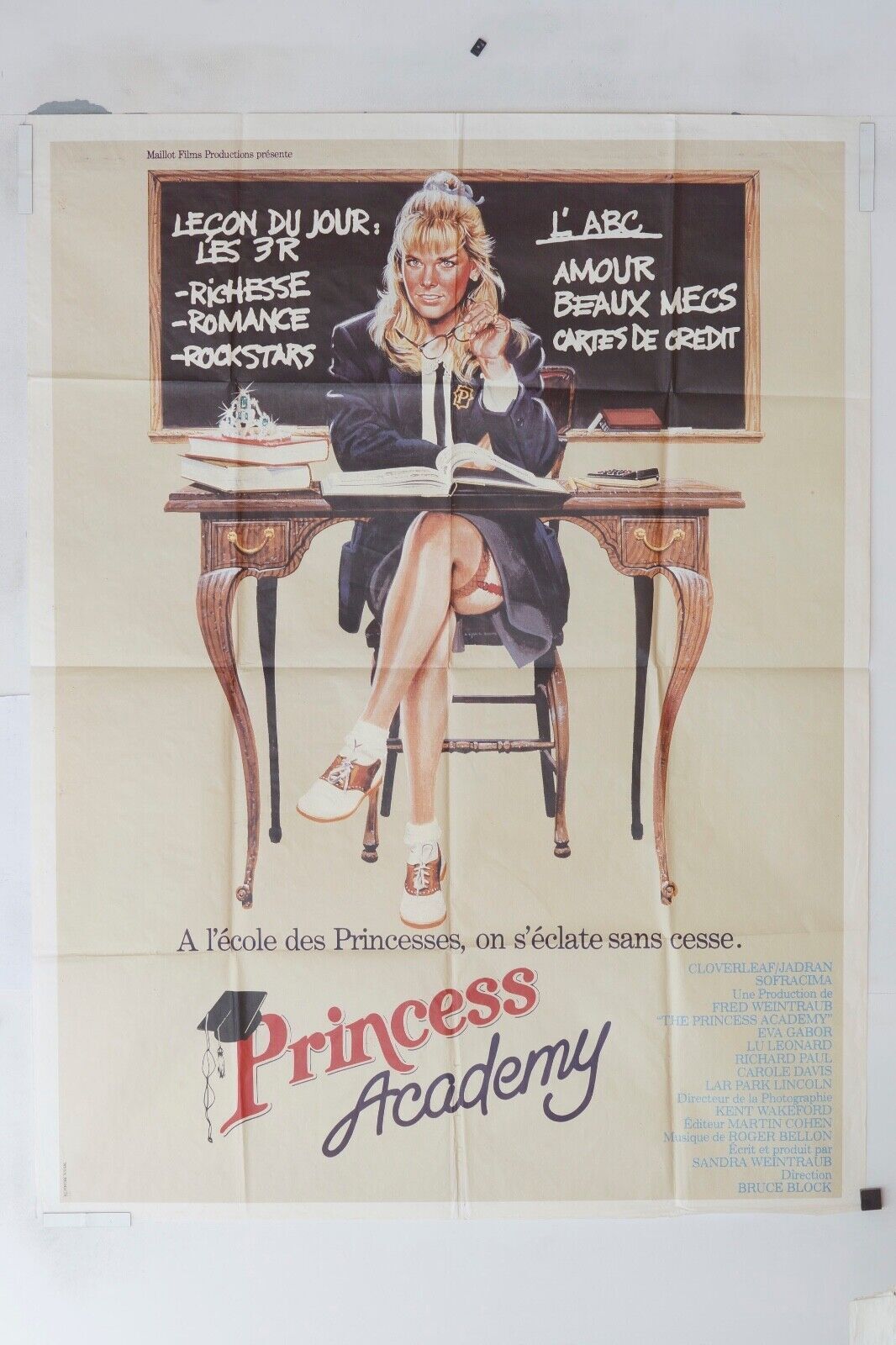 PRINCESS ACADÉMY ORIGINAL MOVIE POSTER 120x160