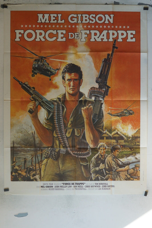 FORCE DE FRAPPE MOVIE POSTER ORIGINAL 120x160 MEL GIBSON