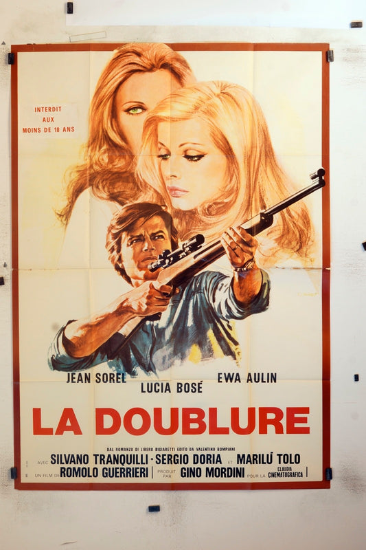 LA DOUBLURE JEAN SOREL MOVIE POSTER ORIGINAL120x160