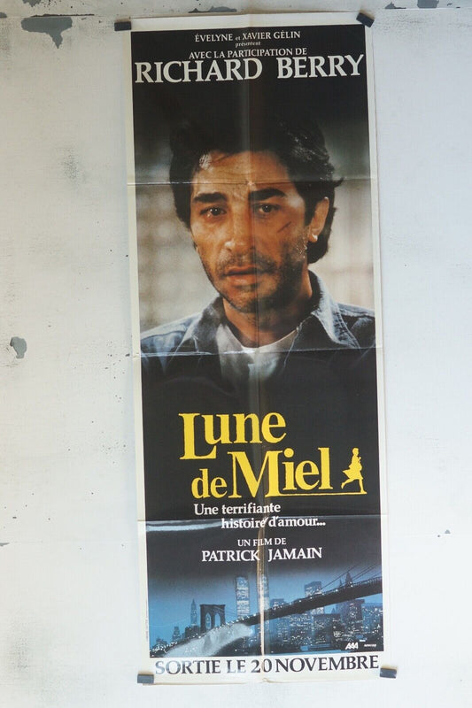 LUNE DE MIEL POSTER ORIGINAL 60x160 RICHARD BERRY