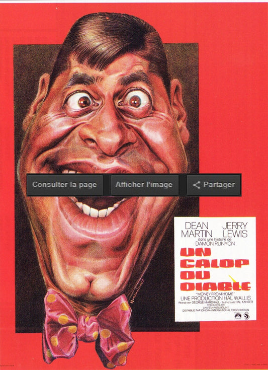 UN GALOP DU DIABLE ORIGINAL 120x160 