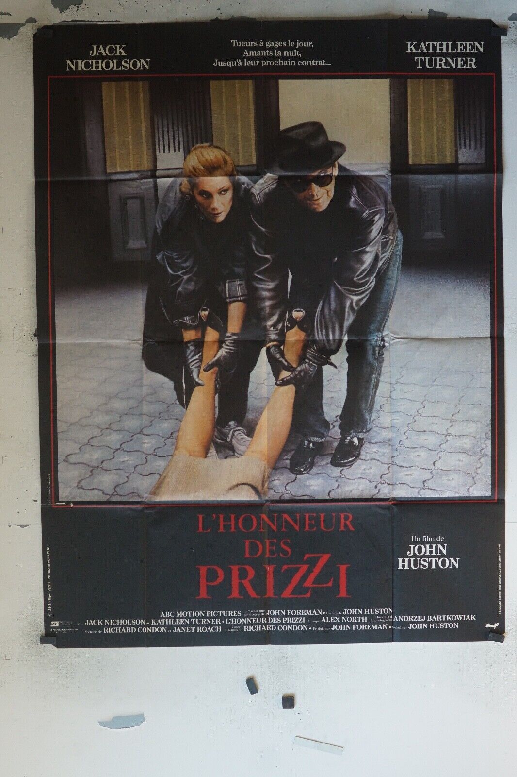 L’HONNEUR DES PRIZZI MOVIE POSTER ORIGINAL (120x160) JOHN HUSTON