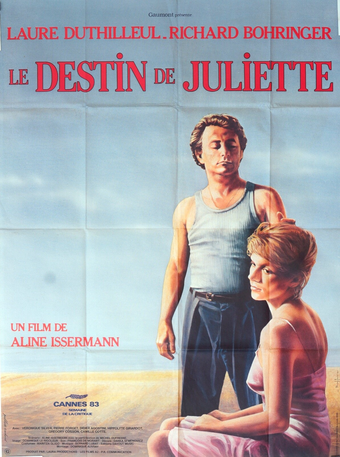 LE DESTIN DE JULIETTE MOVIE POSTER 120x160 RICHARD BOHRINGER