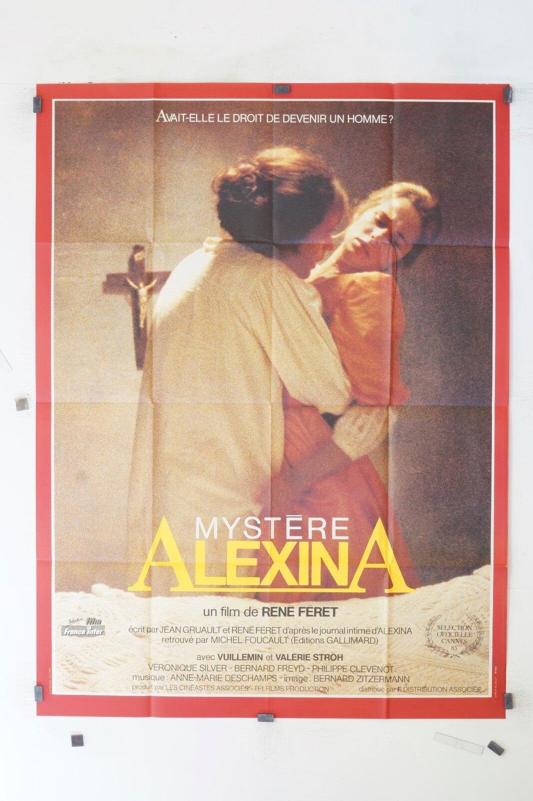 MYSTÈRE ALEXINA  RENÉ FERET ORIGINAL MOVIE POSTER120x160
