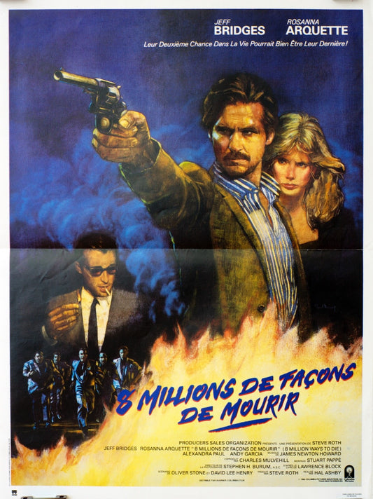 8 MILLIONS DE FACONS DE MOURIR 40X60 (French Version)