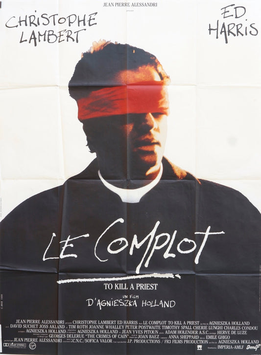 LE COMPLOT CHRISTOPHE LAMBERT MOVIE POSTER ORIGINAL 120x160