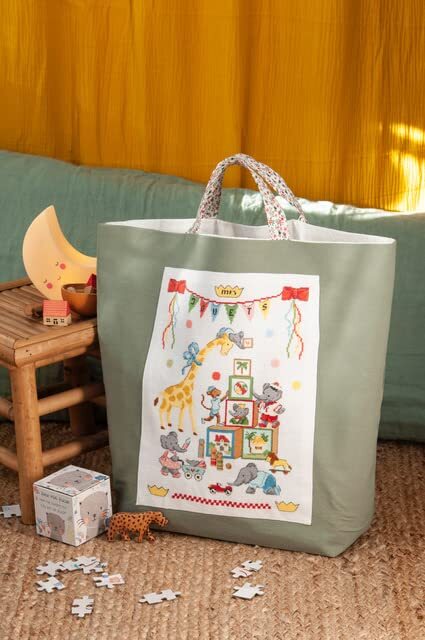 LE ROI DES ÉLÉPHANTS FRENCH VERSION CROSS STITCH MAGAZINE