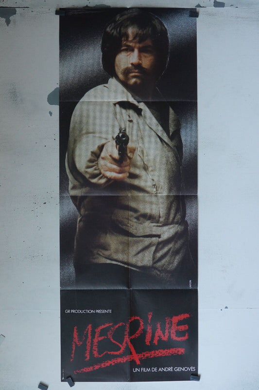 MESRINE ORIGINAL POSTER (60X160) ANDRÉ GENOVÈS