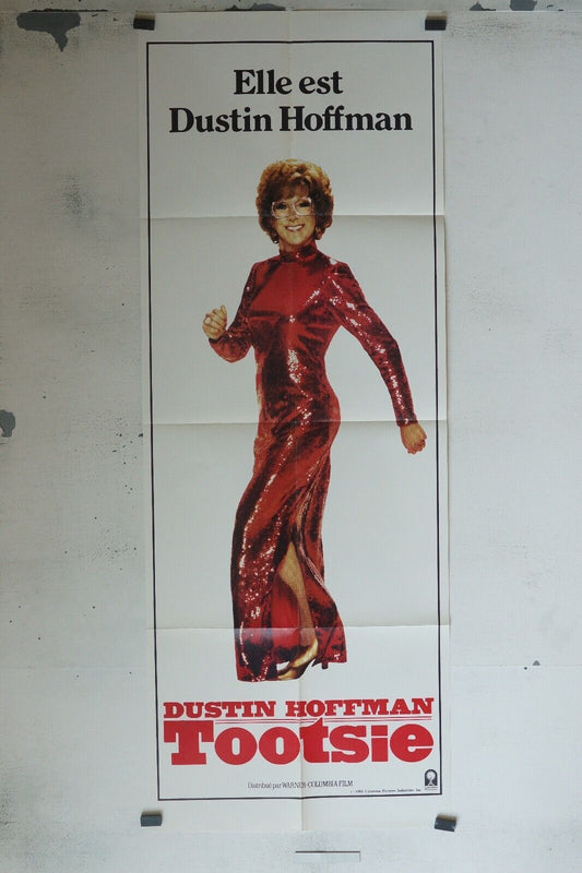 TOOTSIE MOVIE POSTER ORIGINAL 60x160 DUSTIN HOFFMAN