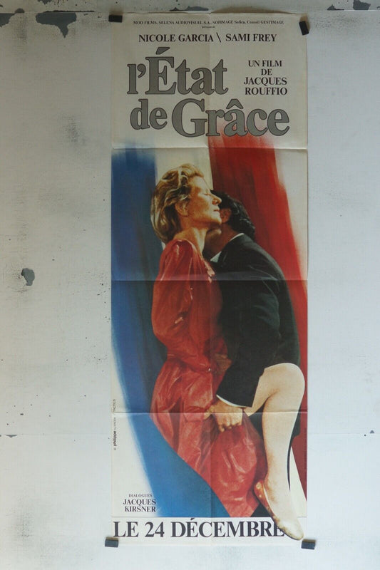 L’ÉTAT DE GRÂCE POSTER ORIGINAL 60x160 NICOLE GARCIA
