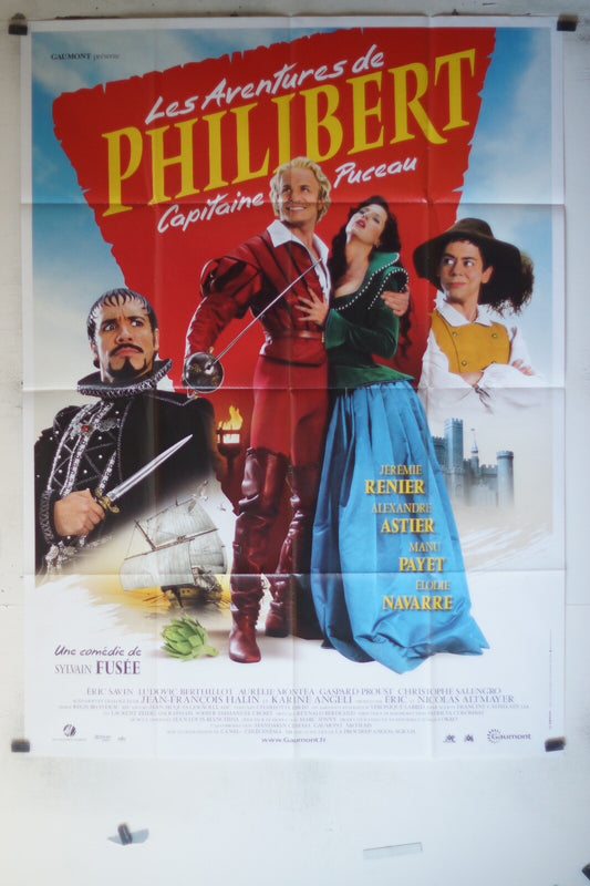 AVENTURES DE PHILIBERT CAPITAINE PUCEAU (LES) ORIGINAL 120x160 Jérémie Renier 